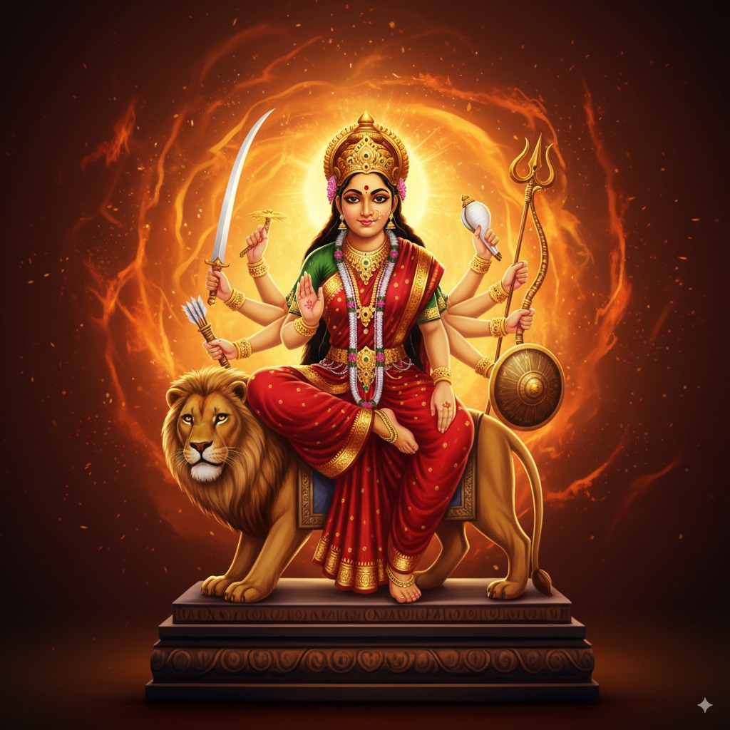 Durga Chalisa - Powerful Prayer for Protection and Strength with Meaning